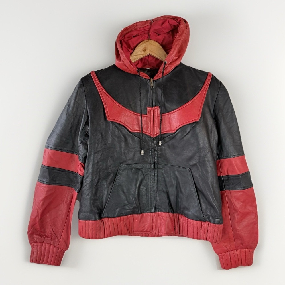 Batwoman Katherine Kate Kane Cosplay Costume Leather jacket $229 Fits Size S/M‎